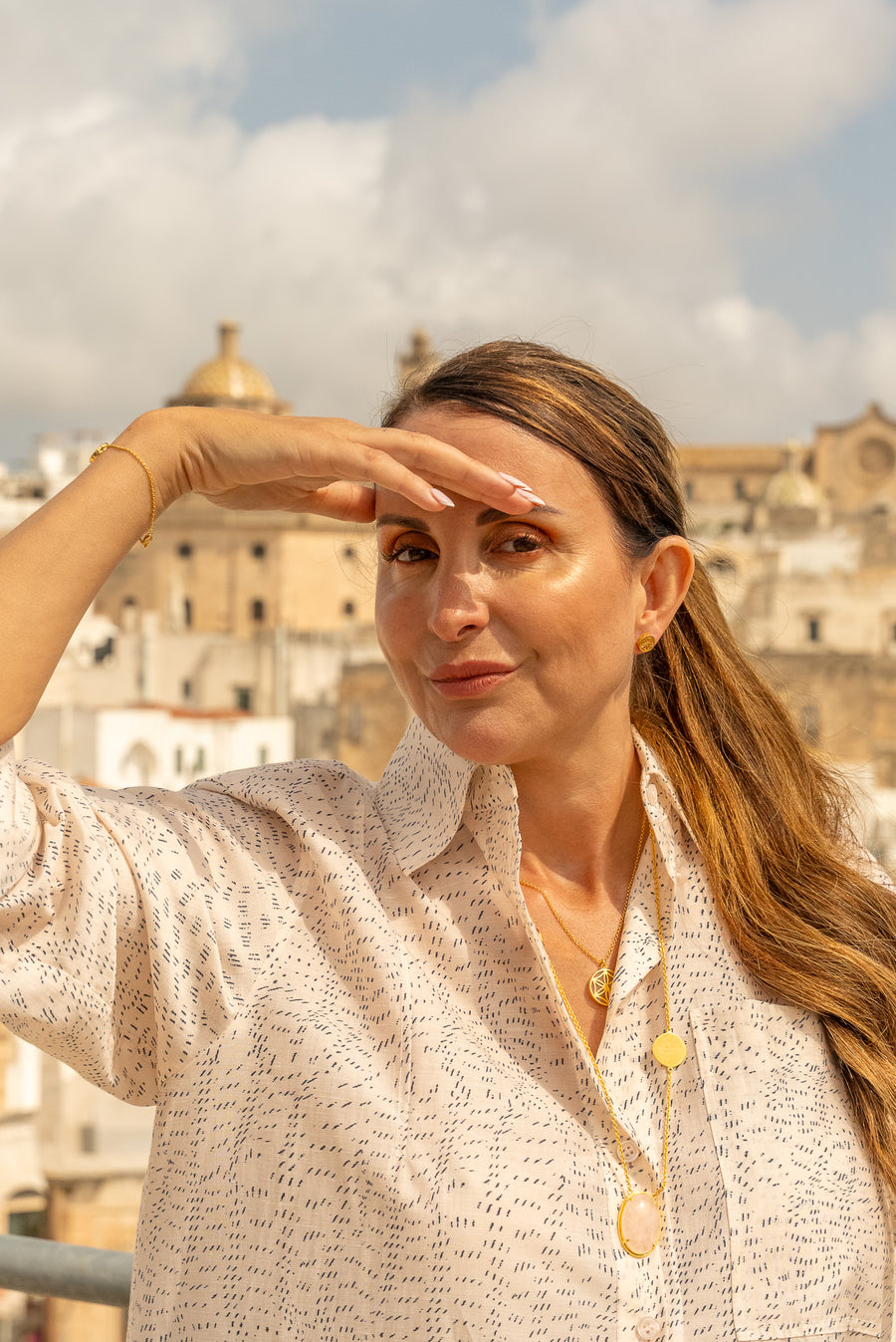 LE SAUTOIR, DEUX Mon amour Or plaqué 18 carats