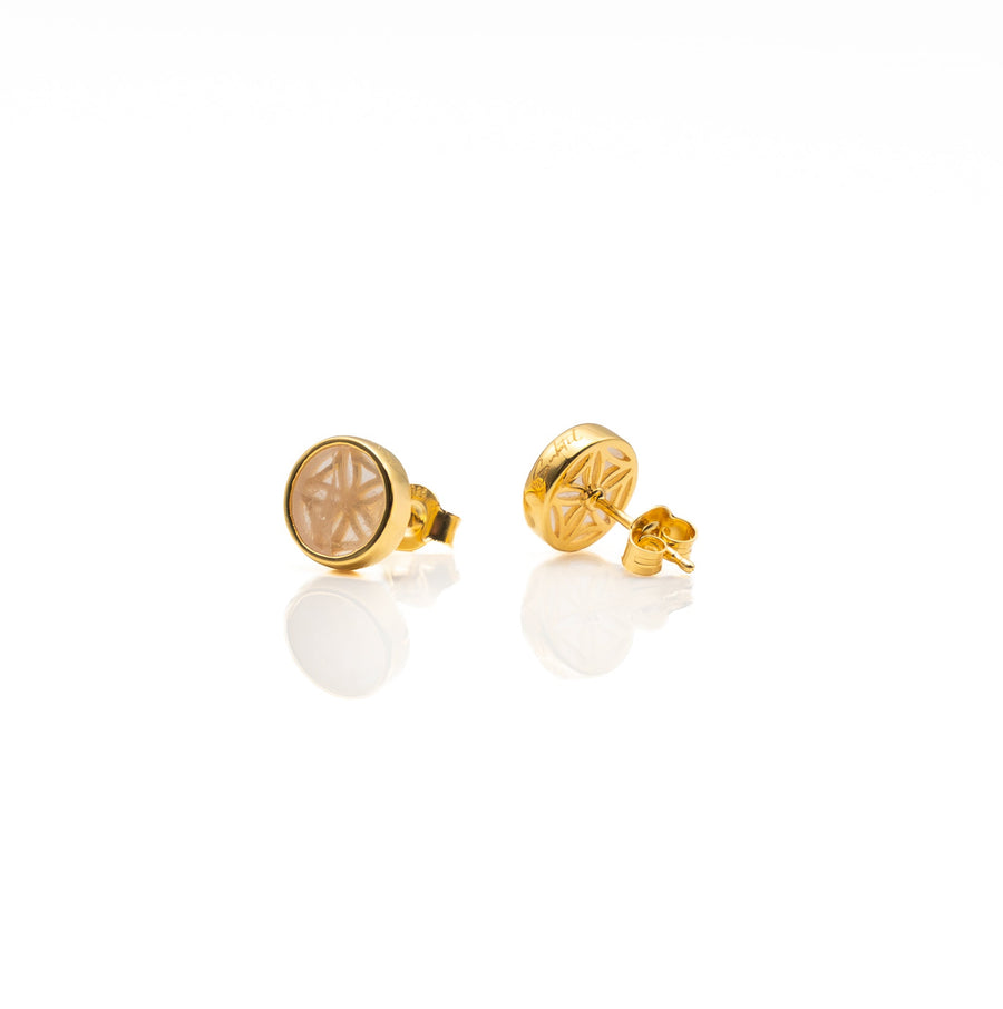 NOS BOUCLES, NEUF Mon Amour or plaqué 18 carats