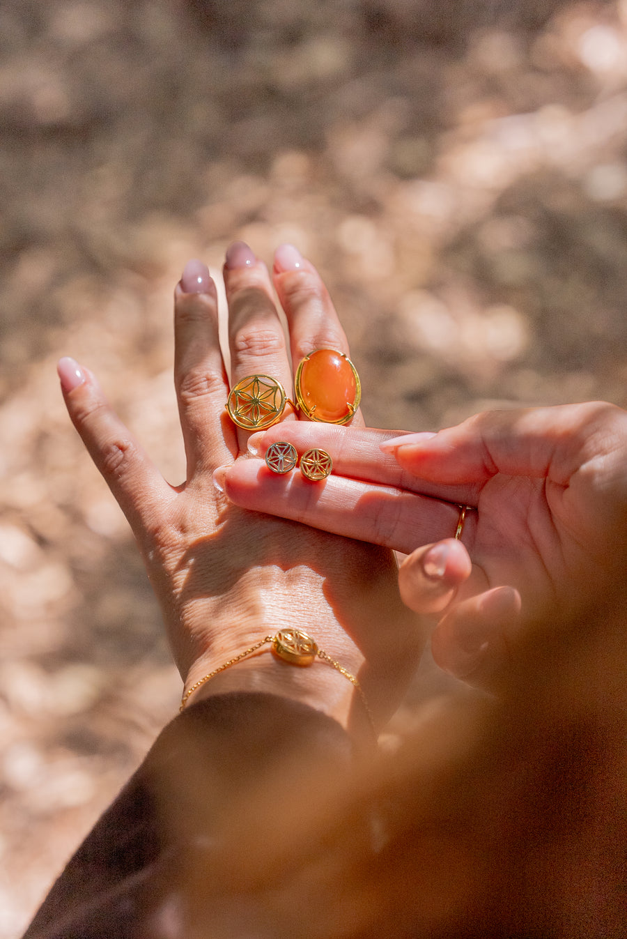 LA BAGUE, QUATRE Ma persévérance or plaqué 18 carats