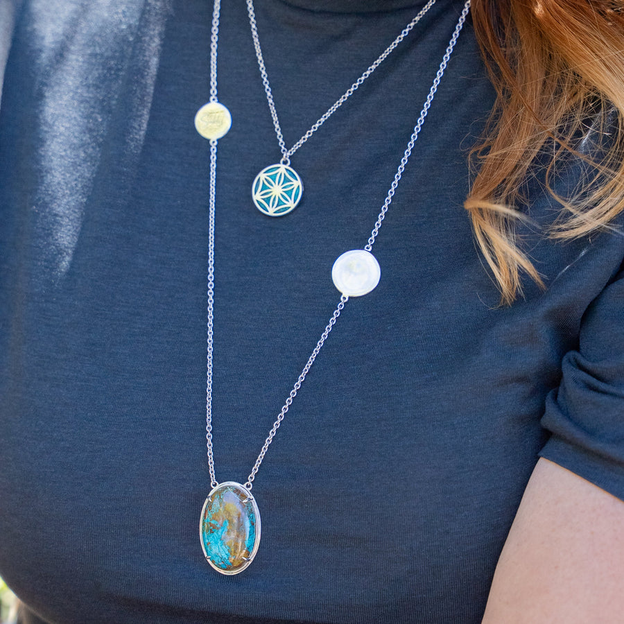 LE SAUTOIR, DEUX Mon Eveil Argent