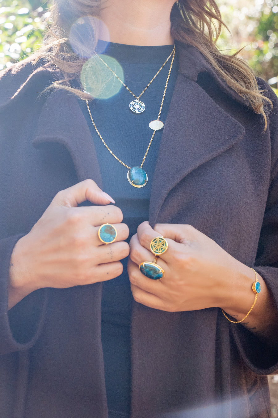 LE BRACELET, HUIT Mon Eveil or plaqué 18 carats