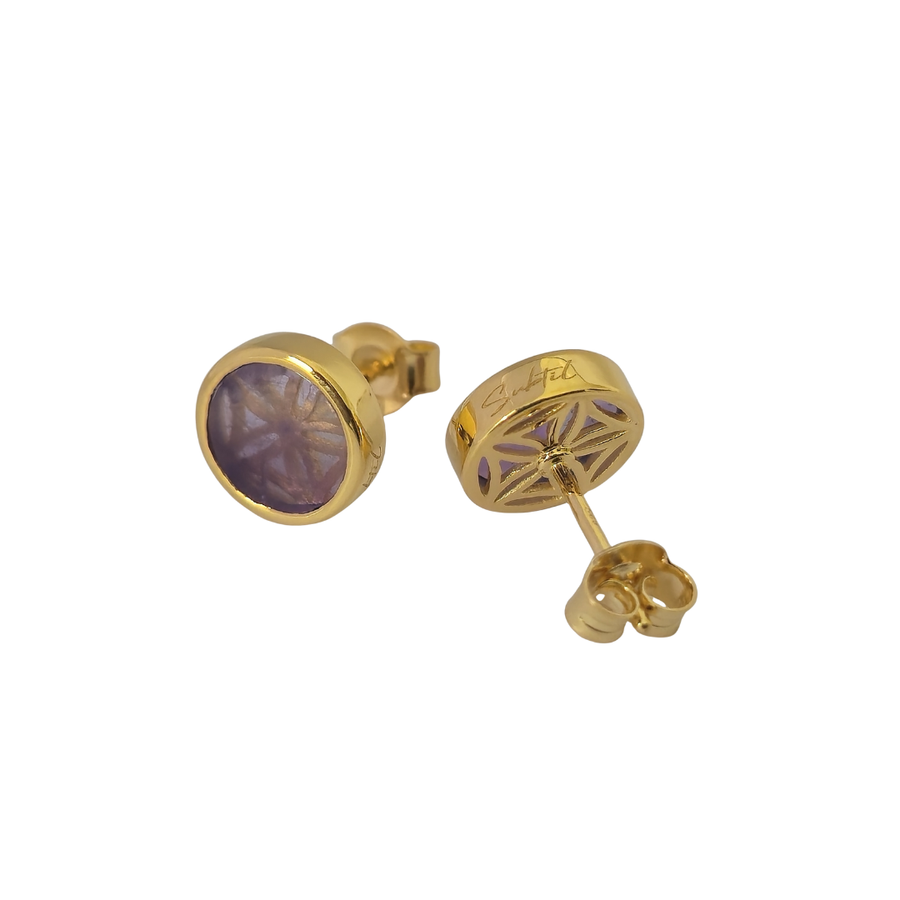 NOS BOUCLES, NEUF Ma sagesse or plaqué 18 carats