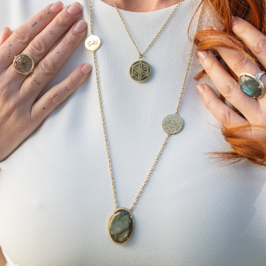 LE SAUTOIR, DEUX Ma Lumière Argent