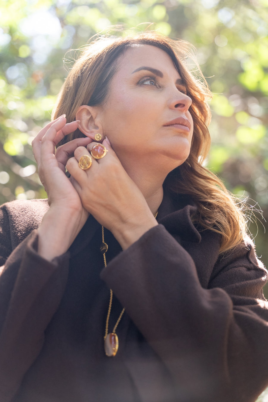 LA BAGUE, SIX Ma persévérance or plaqué 18 carats