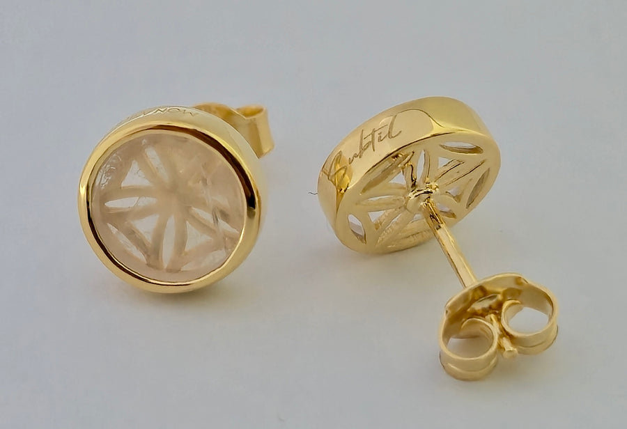 NOS BOUCLES, NEUF Mon équilibre or plaqué 18 carats