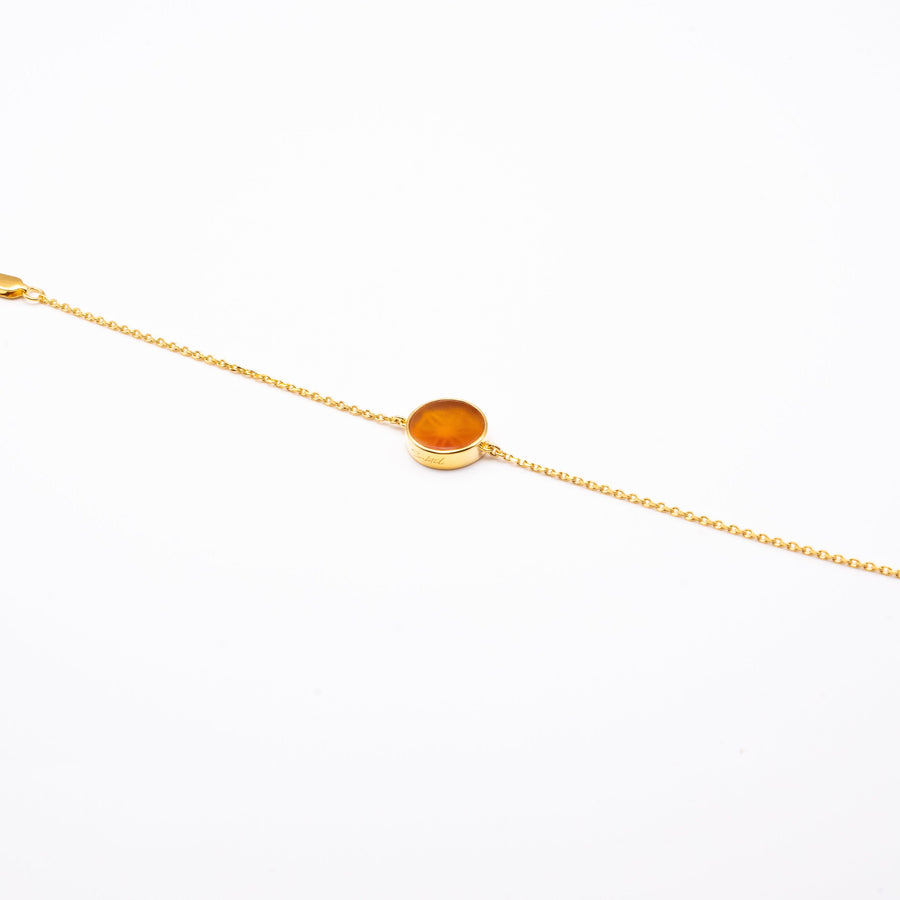 LE BRACELET, HUIT Ma persévérance or plaqué 18 carats