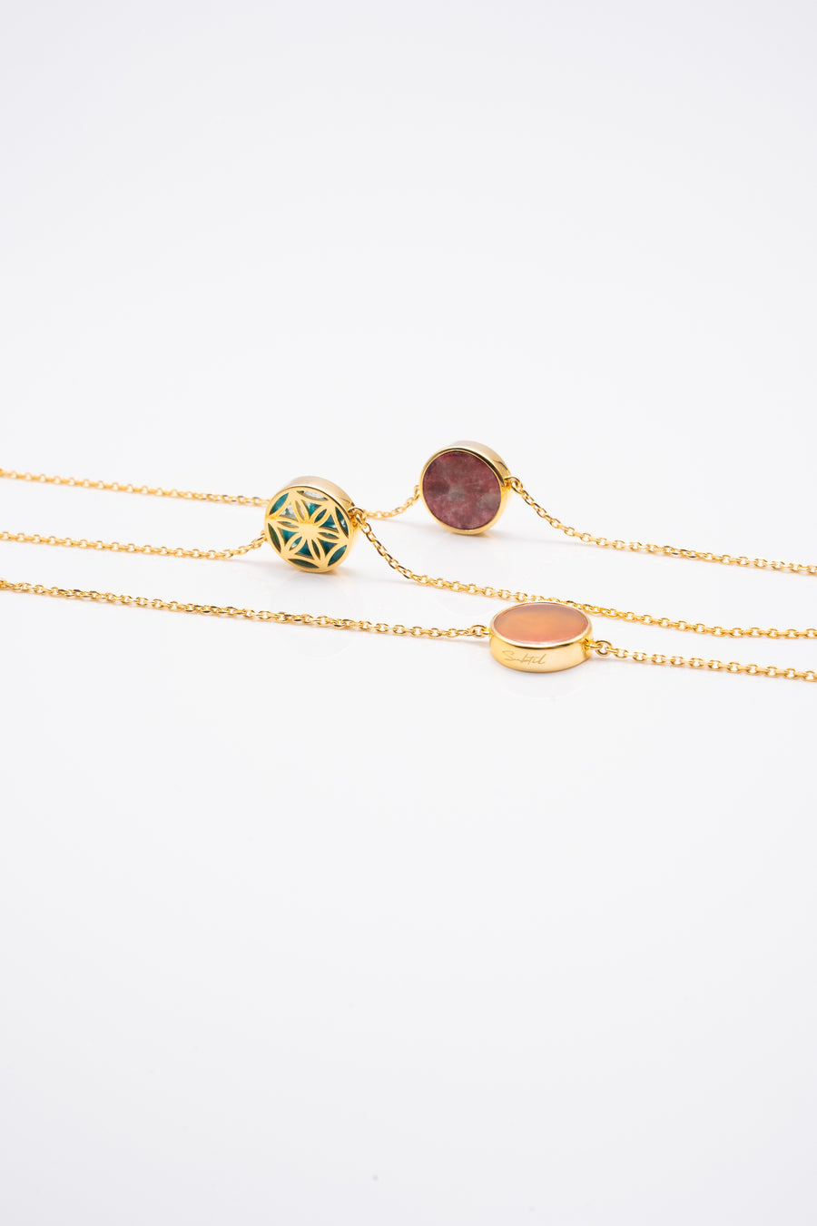 LE BRACELET, HUIT Mon Bonheur or plaqué 18 carats