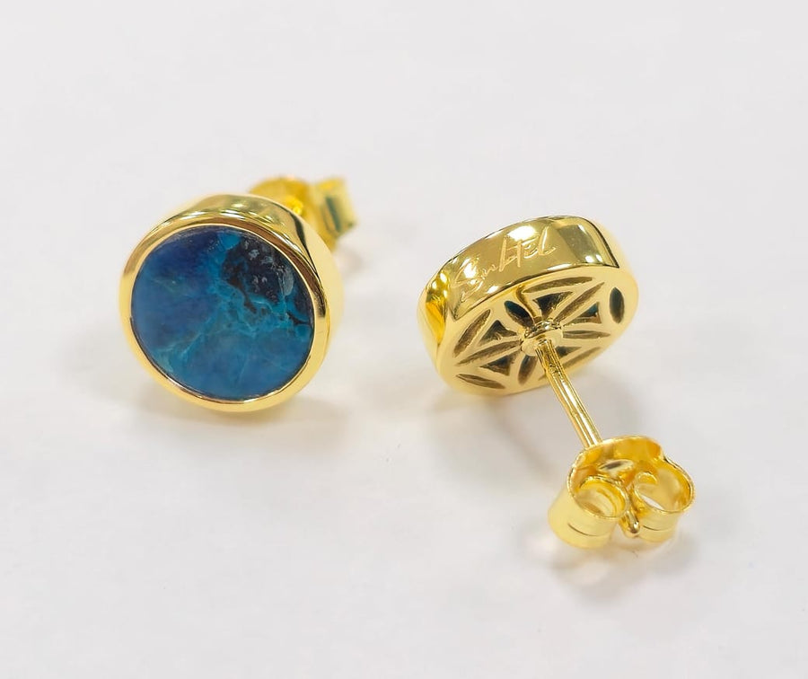 NOS BOUCLES, NEUF Mon Eveil or plaqué 18 carats