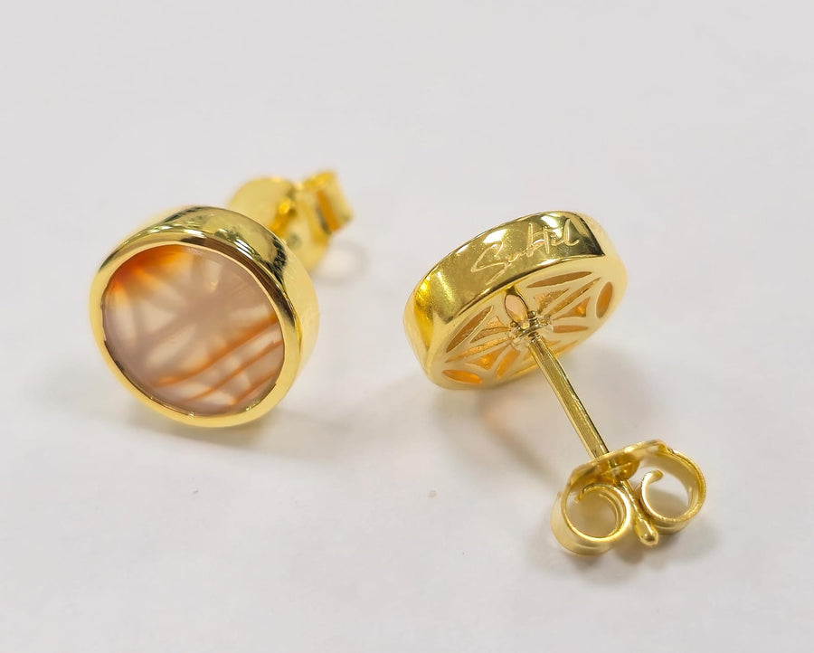 Les boucles NEUF Ma persévérance or plaqué 18 carats