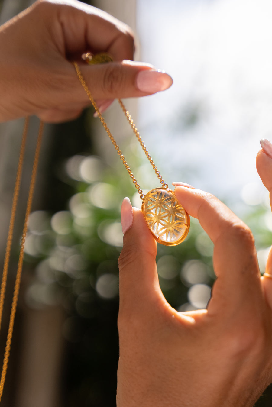 LE SAUTOIR, DEUX Mon Équilibre Or plaqué 18 carats