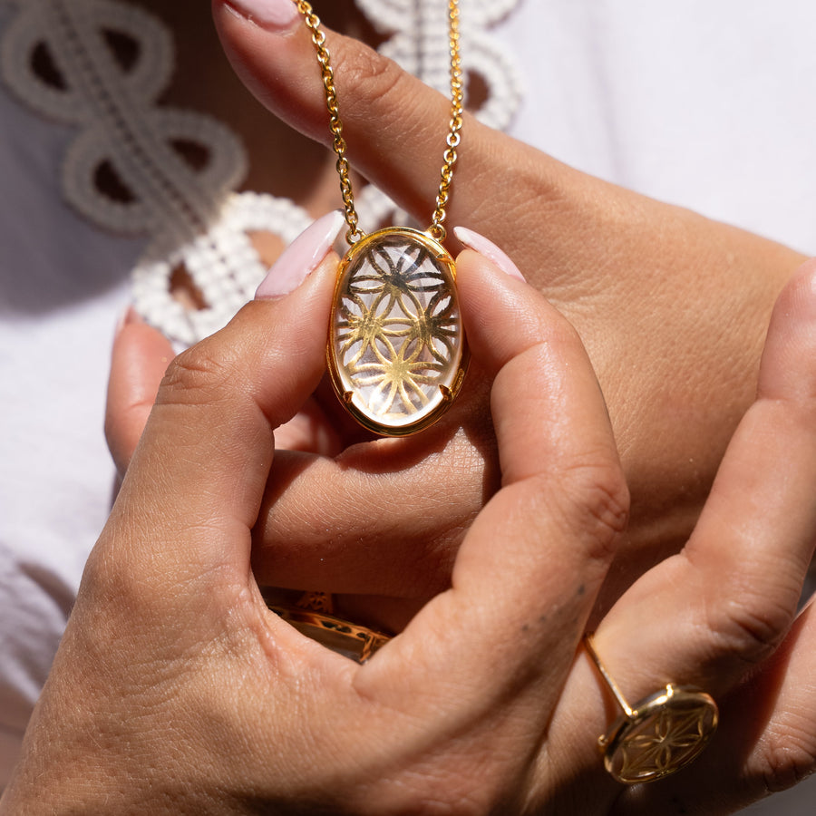 LE SAUTOIR, DEUX Mon Équilibre Or plaqué 18 carats