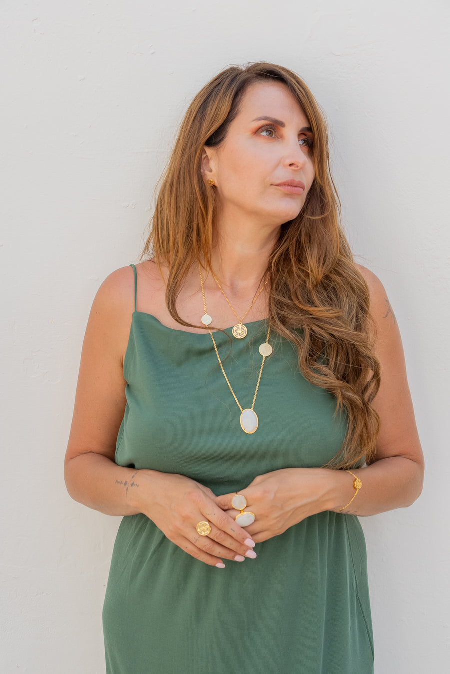 LE SAUTOIR, DEUX Ma Féminité or plaqué 18 carats